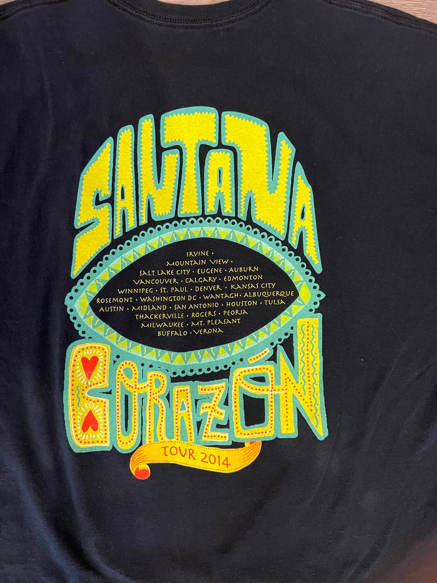 Santana Corazon Tour