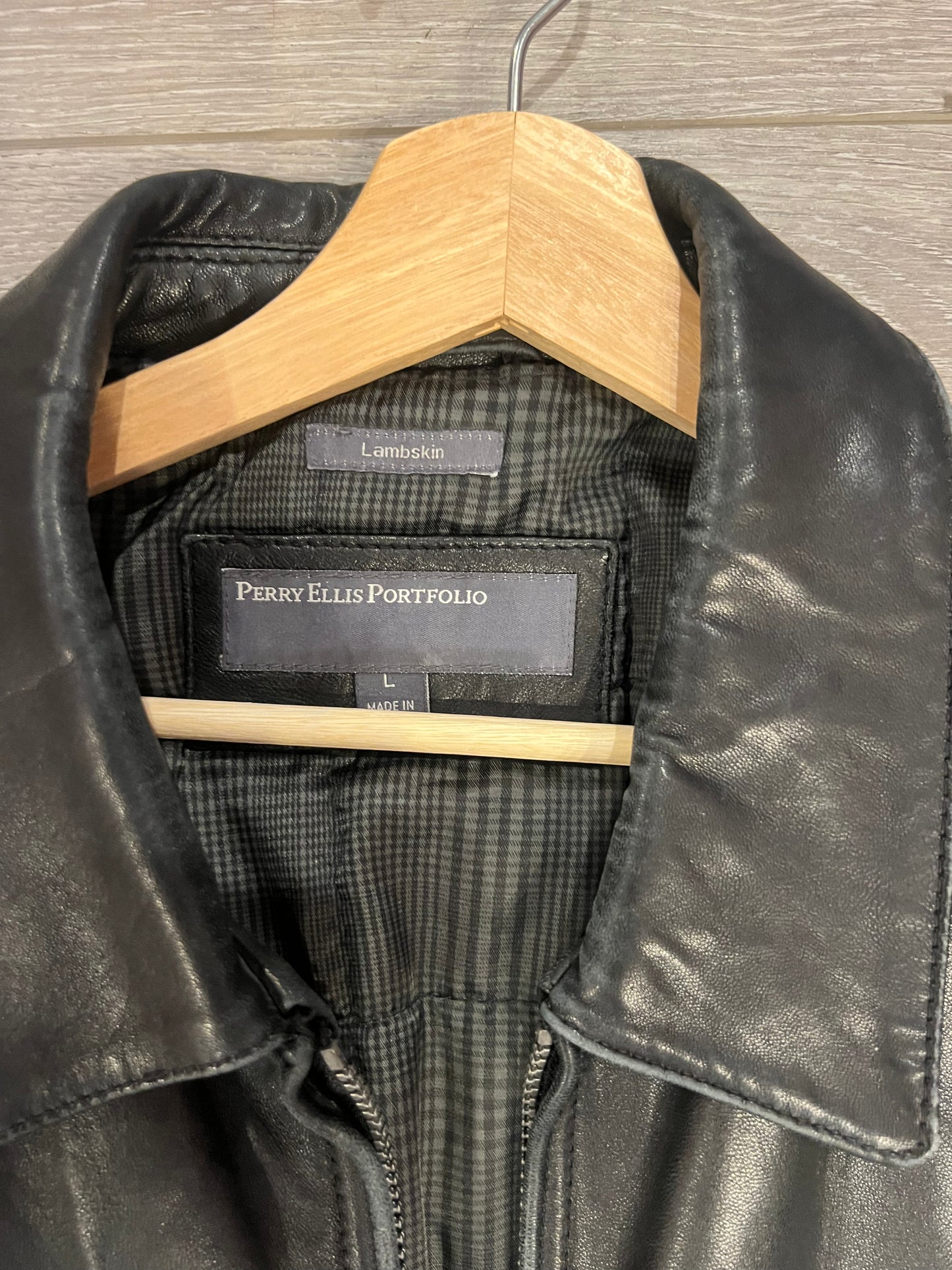 Perry Ellis Lambskin
