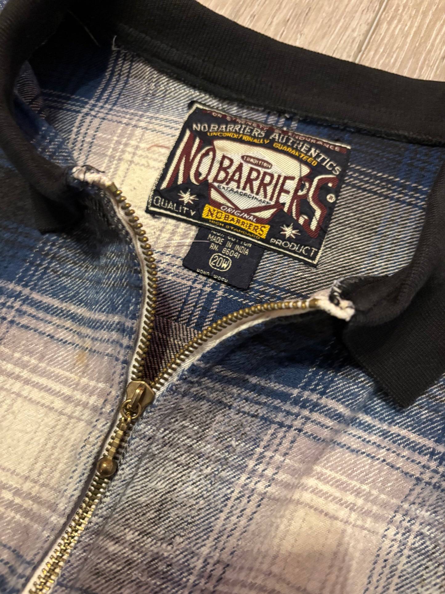 No Barriers Flannel