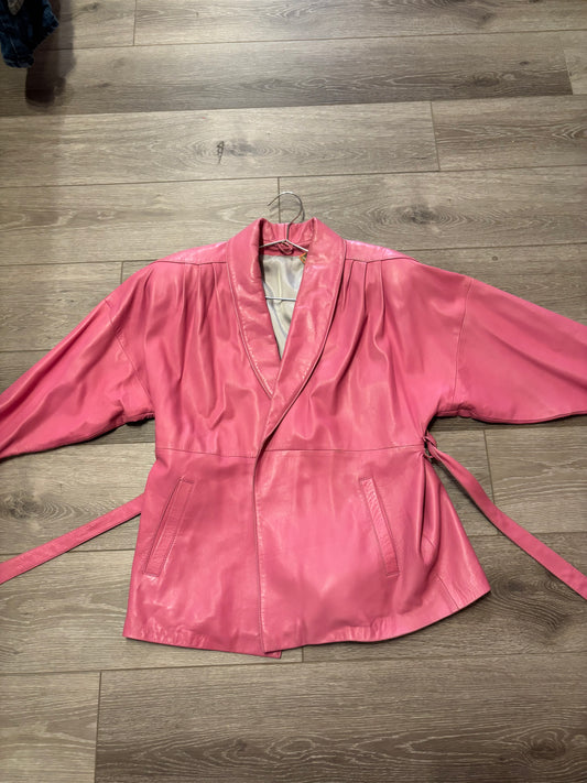 Pink Leather