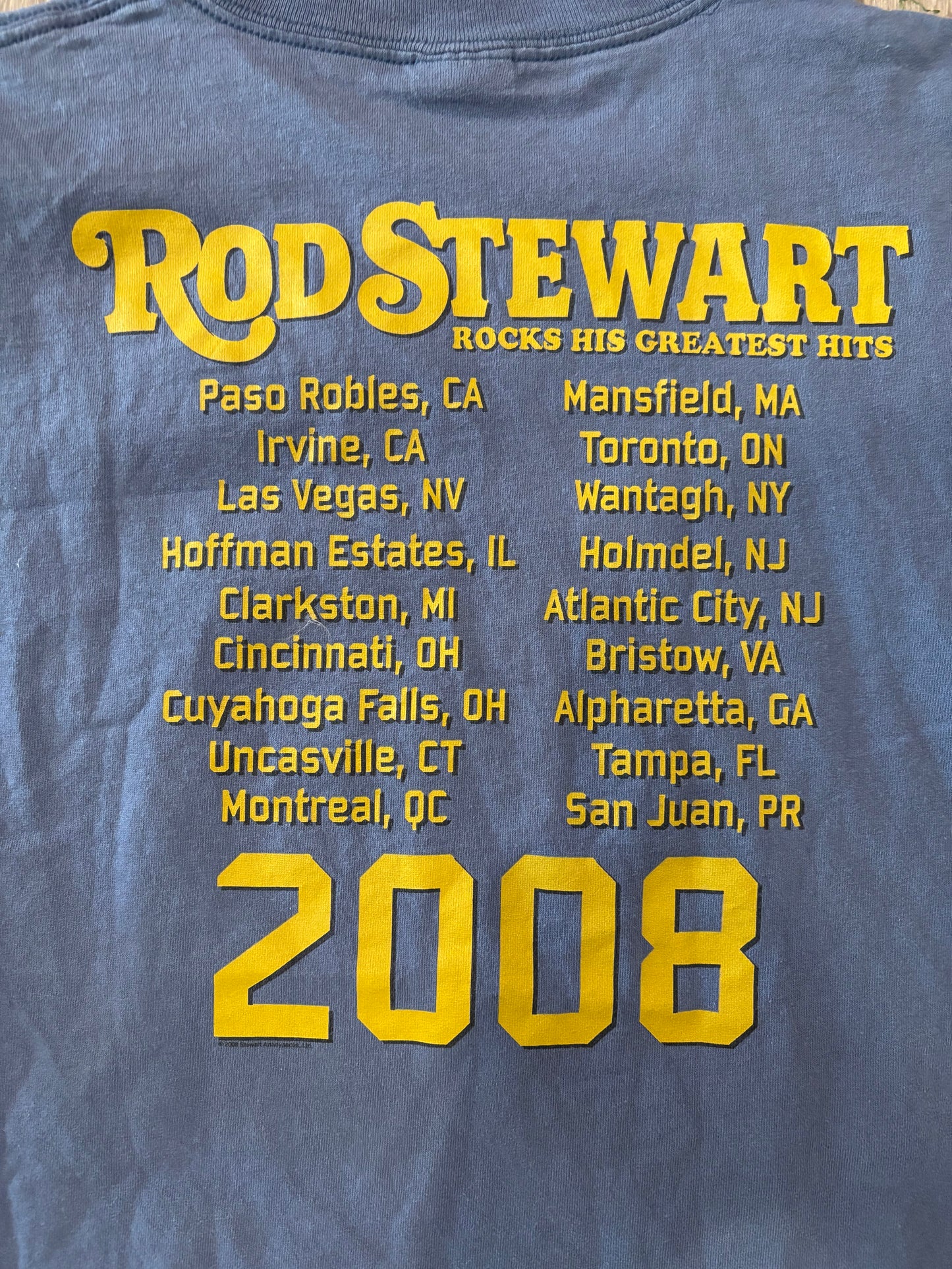 Rod Stewart 2008 Tour