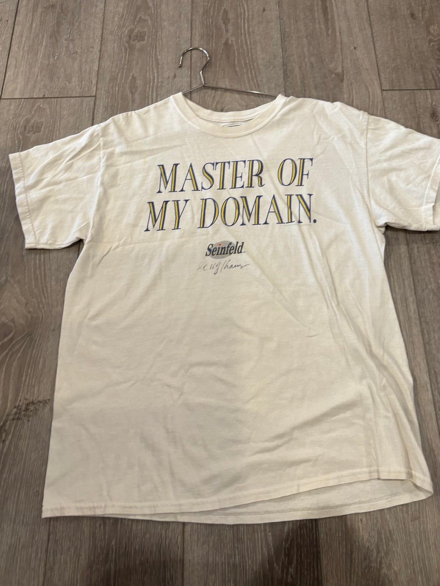 Seinfeld Master Of My Domain Signed
